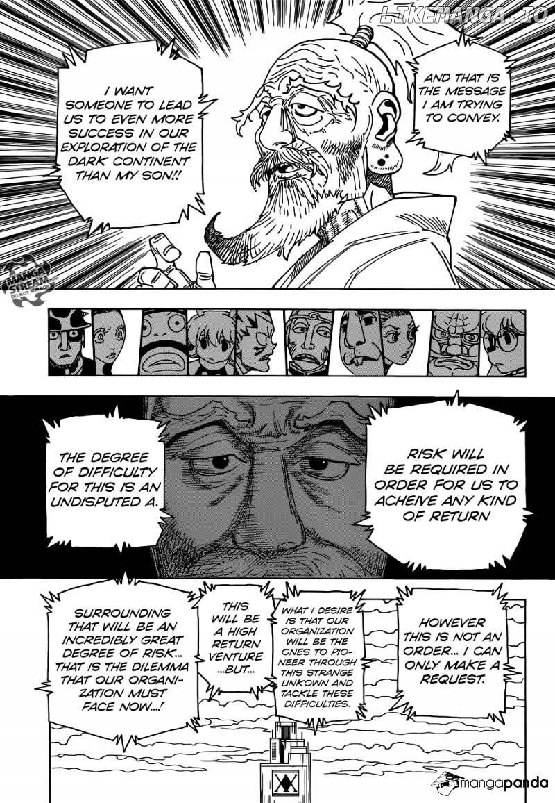 Hunter x Hunter, Chapter 341 image 14
